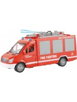 Детска играчка Raya Toys - Пожарна кола City Rescue със стълба, музика и светлини Детска играчка Raya Toys - Пожарна кола City Rescue със стълба, музика и светлини