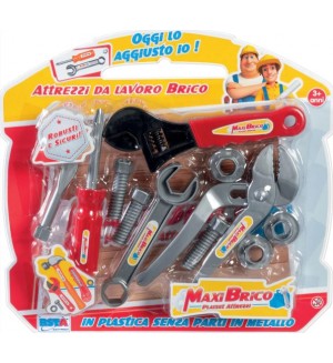 Игрален комплект RS Toys - Инструменти, Maxi Brico, асортимент