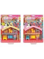 Игрален комплект RS Toys - Къща с домашни любимци и аксесоари, асортимент