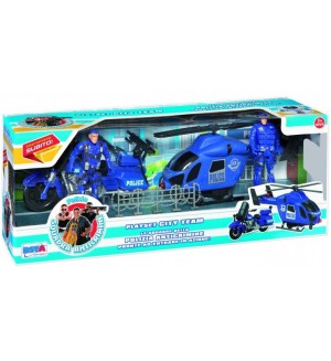 Игрален комплект RS Toys - Полиция, 2 фигури