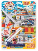 Игрален комплект RS Toys - Самолет и обслужващи машини