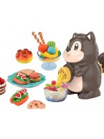 Игрален комплект с моделин Raya Toys - Катеричка с аксесоари, 26 части Игрален комплект с моделин Raya Toys - Катеричка с аксесоари, 26 части