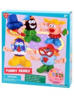 Игрален комплект с пластилин PlayGo - Щастливо семейство
