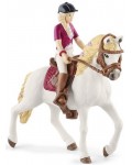 Игрален комплект Schleich Horse Club - Конен клуб София и Розов цвят