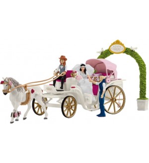 Игрален комплект Schleich - Сватбена карета