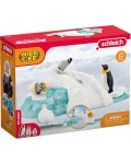 Игрален комплект Schleich Wild Life - Семейство пингвини