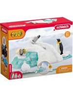 Игрален комплект Schleich Wild Life - Семейство пингвини Игрален комплект Schleich Wild Life - Семейство пингвини
