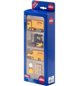 Игрален комплект Siku - DHL Logistics 