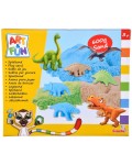 Игрален комплект Simba Toys Art & Fun - Сет с динозаври