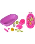 Игрален комплект Simba Toys New Born Baby - Вана за кукли, асортимент