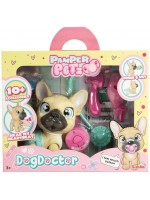Игрален комплект Simba toys Pamper Petz - Куче с памперс и лекарски принадлежности, 17 cm