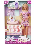 Игрален комплект Simba Toys Steffi Love - Бременна Стефи с растящ корем и бебе