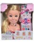 Игрален комплект Simba Toys Steffi Love - Глава за стилизиране, принцеса, 15 части