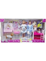 Игрален комплект Simba Toys Steffi Love - Пижамено парти Игрален комплект Simba Toys Steffi Love - Пижамено парти