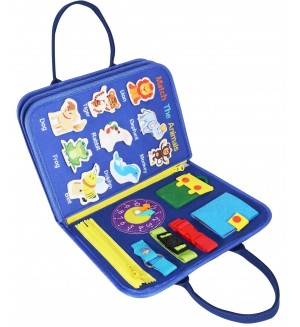 Игрален комплект Smart Baby - Активен несесер, различно закопчаване