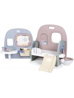 Игрален комплект Smoby Baby Care - Център за грижа за бебета, с 6 аксесоара Игрален комплект Smoby Baby Care - Център за грижа за бебета, с 6 аксесоара