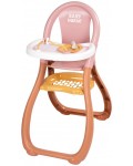 Игрален комплект Smoby Baby Nurse - Столче за хранене, с 2 аксесоара