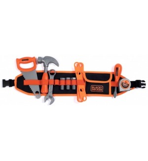 Игрален комплект Smoby Black & Decker - Колан с инструменти