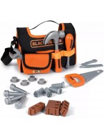 Игрален комплект Smoby Black & Decker - Платнен куфар за инструменти