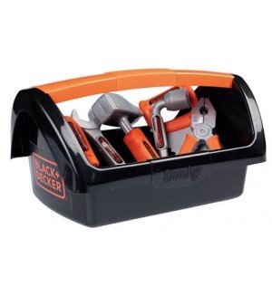 Игрален комплект Smoby Black & Decker - Работилница с инструменти