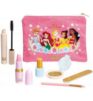Игрален комплект Smoby Disney Princess - Гримове в несесер, 7 части