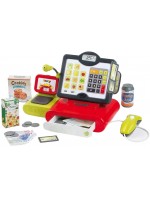 Игрален комплект Smoby - Електронен касов апарат, с аксесоари