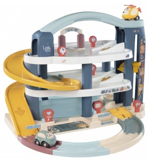 Игрален комплект Smoby - Голям гараж