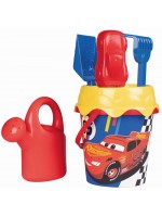 Игрален комплект Smoby - Кофа и лейка с инструменти, Cars
