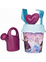 Игрален комплект Smoby - Кофа и лейка с инструменти Frozen