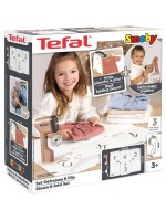 Игрален комплект Smoby - Комплект за гладене на пара Tefal