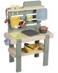 Игрален комплект Smoby Life - Кухня за игра с кал, 15 части