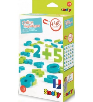 Игрален комплект Smoby - Магнитни числа, 48 броя