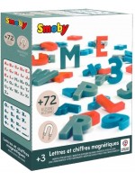 Игрален комплект Smoby - Магнитни цифри и букви