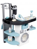 Игрален комплект Smoby - Rowenta, пералня и кухня за игра 