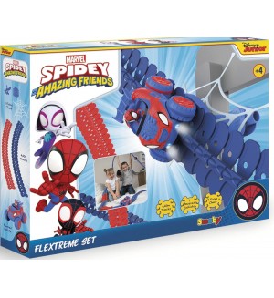 Игрален комплект Smoby Spidey Amazing Friends - Писта Спайди