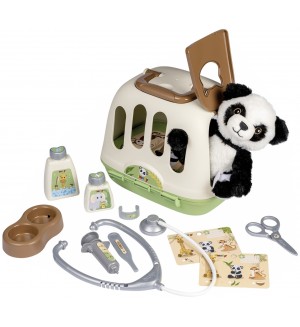 Игрален комплект Smoby - Ветеринарна клетка с инструменти