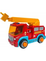 Игрален комплект Sonne - Сглобяема пожарна кола с музикални ефекти