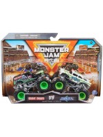 Игрален комплект Spin Master Monster Jam - Avenger vs Grave Digger, 1:64