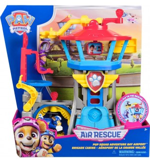 Игрален комплект Spin Master Paw Patrol Air Rescue - Чейс и кмет Хъмдингър Игрален комплект Spin Master Paw Patrol Air Rescue - Чейс и кмет Хъмдингър