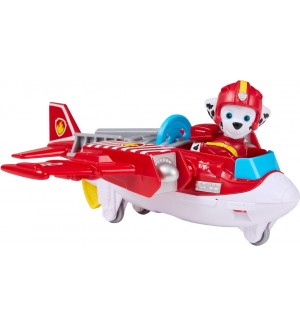 Игрален комплект Spin Master Paw Patrol - Air Rescue, Самолетът на Маршал