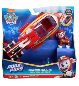 Игрален комплект Spin Master Paw Patrol - Аква Маршал с подводница
