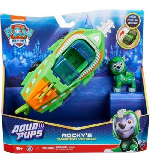 Игрален комплект Spin Master Paw Patrol - Аква Роки с подводница