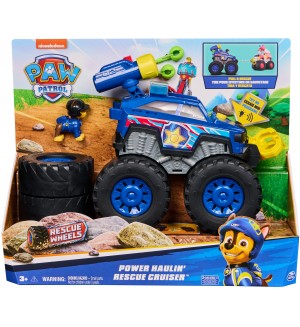 Игрален комплект Spin Master Paw Patrol Rescue Wheels - Чудовищният комион на Чейс