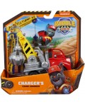 Игрален комплект Spin Master Paw Patrol Rubble & Crew - Кранът на Чарджър