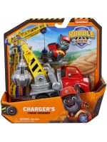 Игрален комплект Spin Master Paw Patrol Rubble & Crew - Кранът на Чарджър