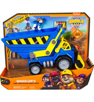 Игрален комплект Spin Master Paw Patrol Rubble & Crew - Самосвалът на Уилър