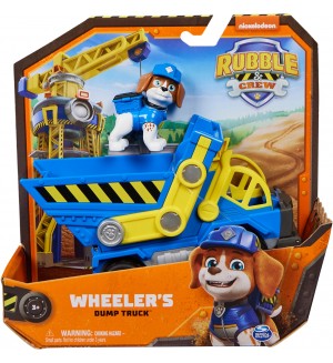 Игрален комплект Spin Master Paw Patrol Rubble & Crew - Самосвалът на Уилър