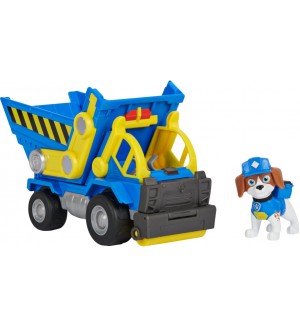 Игрален комплект Spin Master Paw Patrol Rubble & Crew - Самосвалът на Уилър
