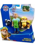 Игрален комплект Spin Master Paw Patrol - Rubble & Mr. Porter Игрален комплект Spin Master Paw Patrol - Rubble & Mr. Porter