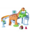 Игрален комплект Spin Master Paw Patrol - The Dino Movie, Lift & Race динозавър